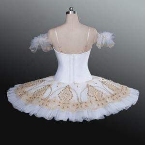 Tutú de Ballet Clásico con Plumas de <span class=keywords><strong>Pavo</strong></span> <span class=keywords><strong>Real</strong></span>, Tutú de Bailarina para Pas De Deux, Cisne Negro - Product Image 2