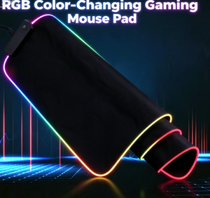 Gummi-Leder Gaming Leuchtende Tastatur LED-Beleuchtung Mauspad RGB <span class=keywords><strong>Mousepad</strong></span> Gamer Tapis De Souris Montian Mauspads Matten Schreibtischunterlage - Product Image 1