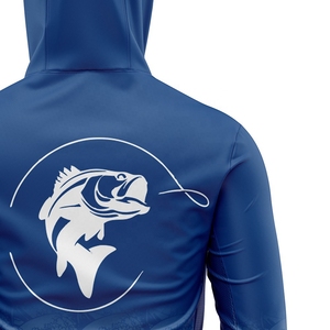 Nouveau design Sublimation respirant séchage rapide vêtements de pêche hommes léger chemises de pêche à manches longues pêche à capuche - Product Image 6