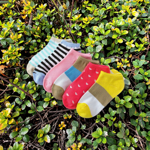 2023 été <span class=keywords><strong>haute</strong></span> qualité coton rayure courte cheville chaussettes pour dames en gros <span class=keywords><strong>pas</strong></span> <span class=keywords><strong>cher</strong></span> respirant Logo femmes chaussettes invisibles - Product Image 3