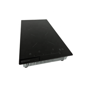 <span class=keywords><strong>Placa</strong></span> de Inducción Doble de 4000W con Pantalla Táctil LED, 9 Niveles de Potencia, Bloqueo para Niños y Temporizador - Product Image 1