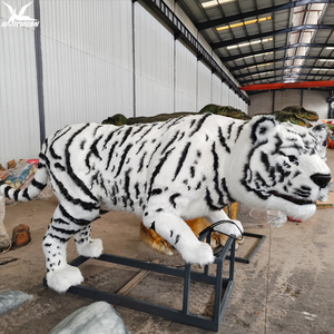 Tigre Animatrónico 3D de Tamaño Real, Estatua de <span class=keywords><strong>Animal</strong></span> Mecánico Realista para Decoración de Zoológicos, Parques de Safari y Parques de Atracciones - Product Image 4