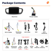 MEKEDE pemutar audio mobil android 12 layar IPS untuk KIA Sorento 2014-2017 360 kamera panorama BT GPS 4G WIFI kipas pendingin