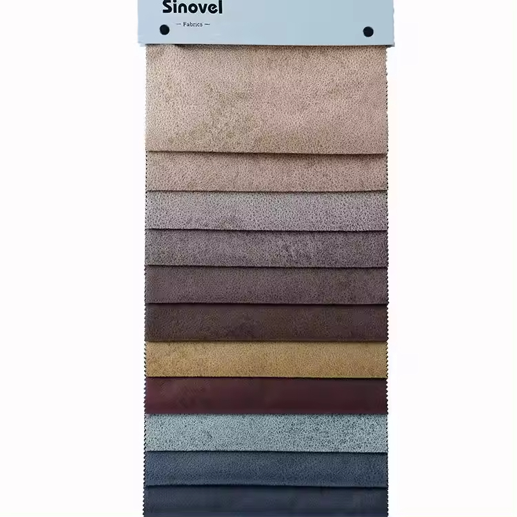 Waterproof Suede Synthetic Microfiber Sofa Leather
