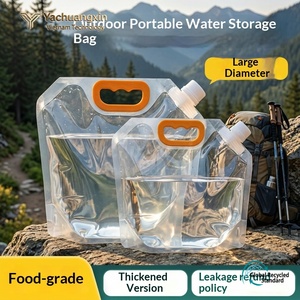 <b>Hydration</b> <b>Bladder</b> 5L Polyethylene Terephthalate Leak Proof Foldable for Hiking Outdoor Use - Product Image 6