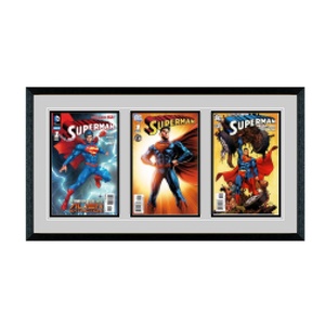 Wholesale Modern Premium Clear Wooden Anti-Rust <b>Floating</b> Shelf Hanging Wall Comic Book Frame for Collectors Display - Product Image 3