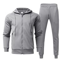 Chándal Deportivo Personalizado de Forro Polar Térmico para Hombre, Ligero, Transpirable, de Secado Rápido, 100% Algodón, para Correr, Gimnasio, Entrenamientos, Ropa Casual