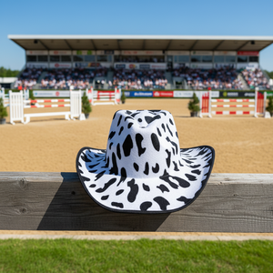 Sombrero Vaquero con Estampado Animal al por Mayor, Diseño de Cebra, Tigre y Vaca, <span class=keywords><strong>para</strong></span> Fiestas Temáticas de <span class=keywords><strong>Safari</strong></span>, Despedidas de Soltera, Festivales de Música y Disfraces - Product Image 6