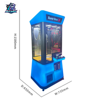 Mini machine à griffes à monnayeur, machine de jeu d'arcade à grue pour la distribution de prix avec pince à poupées pour enfants, vente en gros disponible