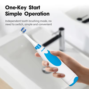 Custom 60 Round <b>Head</b> Oscillating Travel Electric <b>Toothbrush</b> Portable Rotating Sonic <b>Toothbrush</b> Equipped with Travel Case - Product Image 1