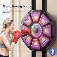 Machine de boxe musicale intelligente pour adultes et enfants, cible murale de fitness à domicile en matériau PP - Outil d'entraînement ultime pour le Sanda, Chine