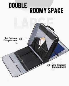 Free sample Multifunctional Business Computer <b>Bag</b> 15.6 17 Laptop Case Polyester Laptop Briefcase for Men - Product Image 6