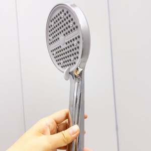 หัวฝักบัวแรงดันสูงทรงกลม 10 ซม. หัวฝักบัวแบบพกพาทนทาน - Product Image 2