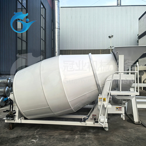 Chống rung TRỘN BÊ TÔNG Tank với shock-hấp thụ gắn đảm bảo hoạt động ổn định xe tải bê tông Mixer - Product Image 6