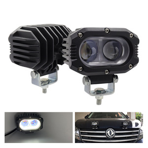 Proiettore faro a doppio colore che guida fuori dalla barra luminosa della strada Led Pod fendinebbia per veicoli camion luci del trattore - Product Image 2