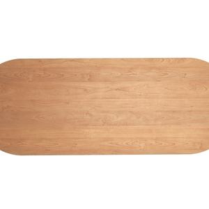 Table à manger ovale en chêne naturel de style européen simple pour 8 personnes - Product Image 6