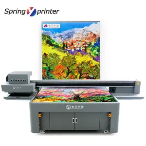 Faire des imprimantes à jet d'encre d'impression à l'huile imprimante à plat d'encre UV à vendre machine d'impression grand format de marque CF 1.8*1.0m