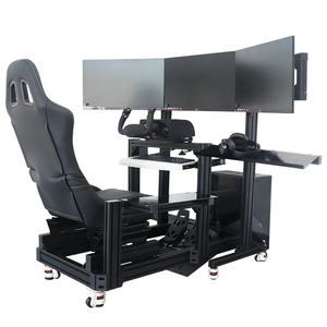 aluminium <span class=keywords><strong>simulateur</strong></span> de cockpit de course siège voiture conduite <span class=keywords><strong>simulateur</strong></span> de course jeu de cockpit <span class=keywords><strong>simulateur</strong></span> de course - Product Image 3