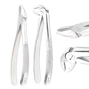 Juego de 2 Pinzas de Extracción Dental de Grado Alemán, Herramientas de Extracción de Acero Inoxidable de Primera Calidad, Instrumentos Médicos para Cirugía Oral - Product Image 1