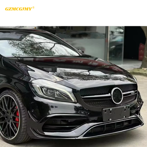 Pour mercedes-benz classe A W176 A180 A200 <span class=keywords><strong>A250</strong></span> A260 à A45 pare-chocs avant lèvre gril diffuseur corps Kit 2013-18 - Product Image 3
