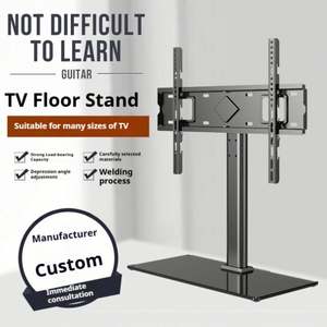 Supports de télévision pour écran d'ordinateur de 32 à 65 pouces, prix d'usine, pour table, bureau, hauteur réglable, pieds de télévision - Product Image 3