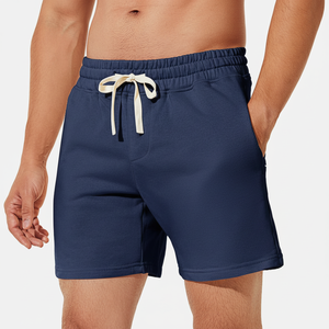 2025 nouveau gros unisexe coton polaire Shorts d'entraînement hommes français éponge hommes conception personnalisée Baggy Shorts hommes - Product Image 1