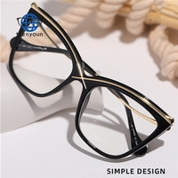 Teenyoun – lunettes Anti-rayons bleus optiques pour femmes, monture de lunettes, œil de chat, dernière mode, vente en gros
