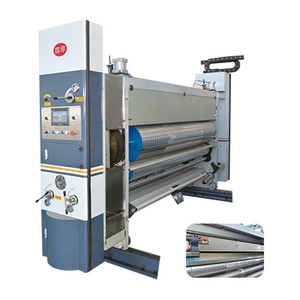Machine automatique 3-4 couleurs pour boîtes à pizza en carton ondulé, imprimante flexographique, découpeuse et rainureuse - Product Image 1