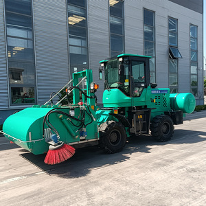 Ride On <b>Floor</b> Sweeper Diesel Self Propelled Industrial <b>Cleaning</b> <b>Machine</b> For Factory Workshop - Product Image 2