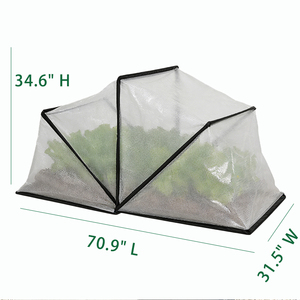 Malla de jardinería grande para cultivos, plegable, a prueba de roedores, de material PE, protectora para plantas y acelerador de crecimiento. - Product Image 2