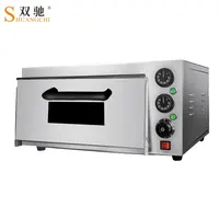 Single Layer Electric Pizza Oven with Stone Bakery Kitchen Equipment