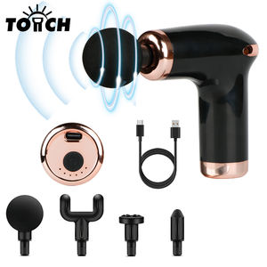 Pistola de Masaje Fascial Recargable de 6 Velocidades con Función Musical para Alivio Muscular de Espalda/Cuello/Hombros/Pies - Product Image 1