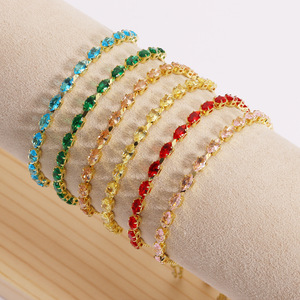Single Row Full Marquise Cubic Zirconia Tennis <b>Bracelet</b> Adjustable <b>Stretch</b> Chain Dainty Shiny CZ Stackable Women <b>Bracelet</b> - Product Image 5