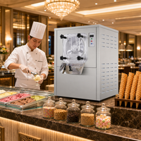 Machine à glace dure professionnelle pour comptoir de desserts de salon de thé, machine à gelato pour chaînes de cafés et magasins en franchise