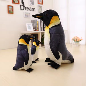 超柔软逼真毛绒企鹅毛绒玩具企鹅生动毛绒动物企鹅玩具 - Product Image 3