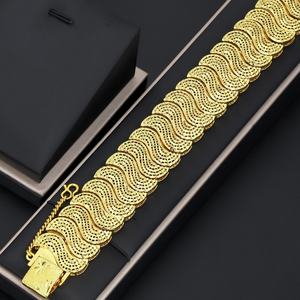 Jxx Fashion Jewelry Gold Bracelet Women's Jewelry 24k Gold Plated Brass Jewelry Women Chain - Product Image 5