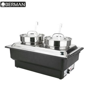 Hotel geräte küche 9l oblong roll top <span class=keywords><strong>chaving</strong></span> gerichte chafing <span class=keywords><strong>dish</strong></span> draht rack buffet serving set lebensmittel wärmer für restaurant - Product Image 4