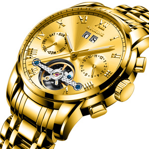 Reloj de Hombre RUIXINE R836 2024 de Lujo con Correa de Acero Inoxidable, Mecánico Automático, Resistente al Agua 3BAR, Esfera de 41.5mm, Logotipo Personalizado - Product Image 1