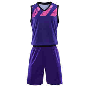 Nouvelle arrivée OEM conception nom de l'équipe personnalisée uniformes de basket-ball 100% polyester hommes uniforme de basket-ball impression par sublimation adultes - Product Image 1