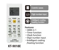 Control remoto universal para decodificador de aire acondicionado, ventilador con control remoto