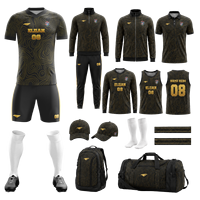 Camisetas de Fútbol Personalizadas, Uniformes de Equipo para Adultos al por Mayor, Conjunto de Ropa Deportiva de Poliéster Sublimado, Proveedor de Fábrica al por Mayor