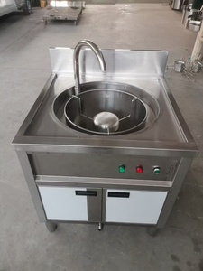 Commercial Stainless Steel Fully Automatic Canteen Restaurant <b>Water</b>-Circulating Grain Cleaning Machine Rice Washing Stainless St - Product Image 3