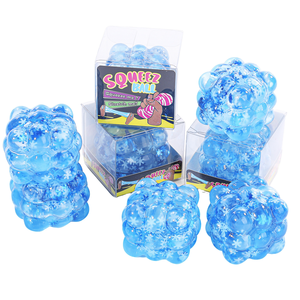 Pelota Antiestrés de Azúcar de Malta con Forma de Cubo de Hielo - Juguete de Compresión de Ascenso Lento para Calmar la Ansiedad en la Oficina, Recuerdos de Fiesta y Alivio del Estrés - Product Image 3