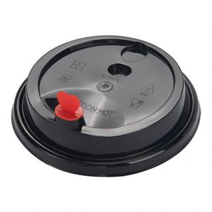 Tapas de Plástico Desechables Ecológicas Premium de 90 mm y 95 mm para Vasos de Té con Leche Boba, Café y Otras Bebidas - Product Image 3