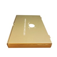 Logo personnalisé SP3074, type et taille de carton pour cartons à pizza ondulés rectangulaires de 18 pouces
