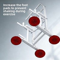 Barre de fitness horizontale en acier SPS pour porte, équipement de fitness intérieur avec cordon de serrage HCG08