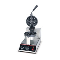 Gaufrier électrique en acier inoxydable, gaufrier à Double tête de haute qualité, prix d'usine