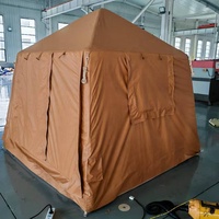 Nouvelle Tente de Camping Gonflable 2026 Grande Carrée Abri Désertique Imperméable Coupe-Vent Montage Rapide Glamping