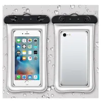 2021 vendita calda sport acquatici IPX8 PVC custodia impermeabile per telefono ABS clip borsa per cellulare borsa impermeabile personalizzata per telefono