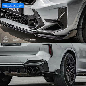 Kit de Carrocería de Fibra de Carbono Seca YICKU para <span class=keywords><strong>BMW</strong></span> X3M F97 LCI, Estilo SOOQOO, Alerón Delantero, Rejilla, Faldones Laterales, Difusor Trasero, Spoiler <span class=keywords><strong>2022</strong></span>+ - Product Image 5